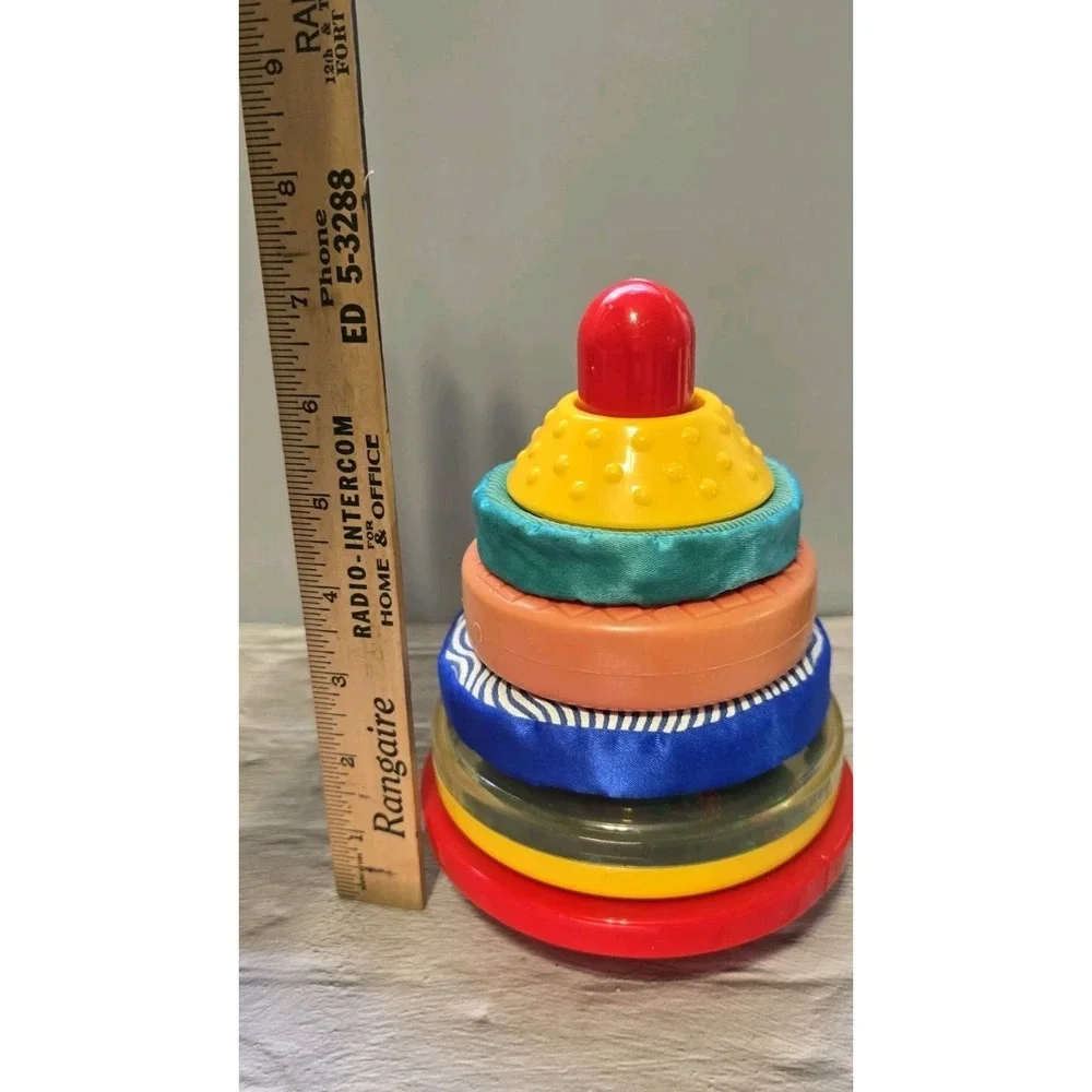 Discovery Toys Stacki & Learn  Children's Toy Variety If Colors, Textures,...